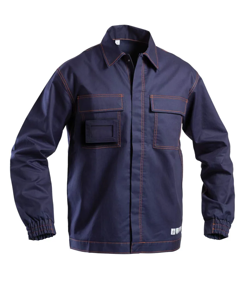 Giubbino ignifugo P&P Loyal IGN05128, collo a camicia - elastico ai polsi