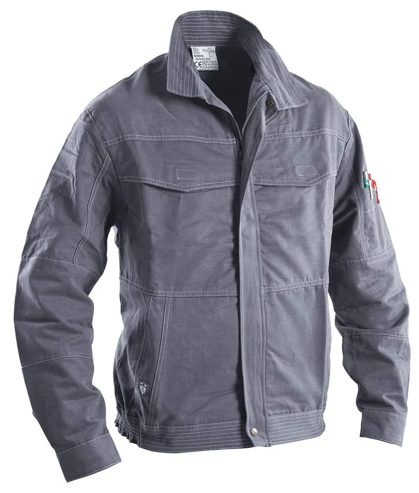 Giubbotto da lavoro P&P Loyal 00205203, collo a camicia - chiusura con cerniera