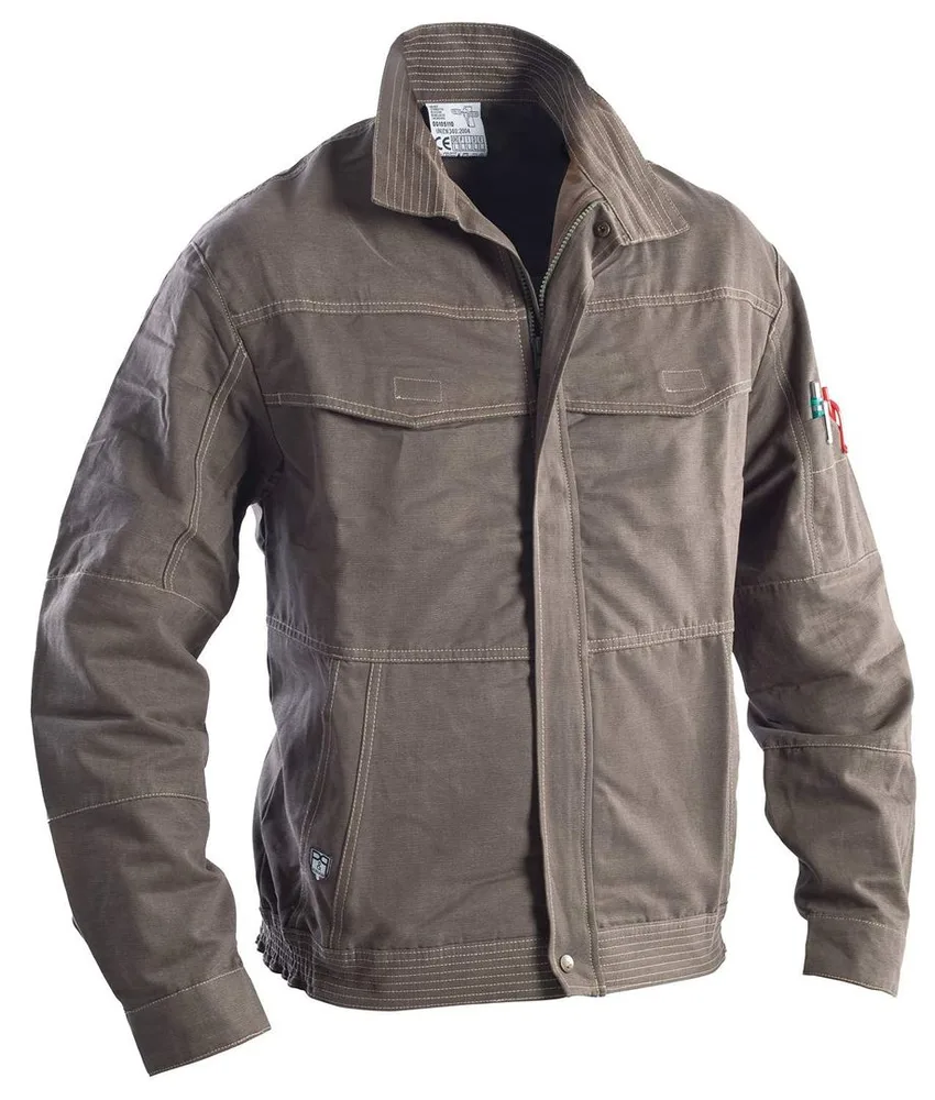 Giubbotto da lavoro P&P Loyal 00205203, collo a camicia - chiusura con cerniera