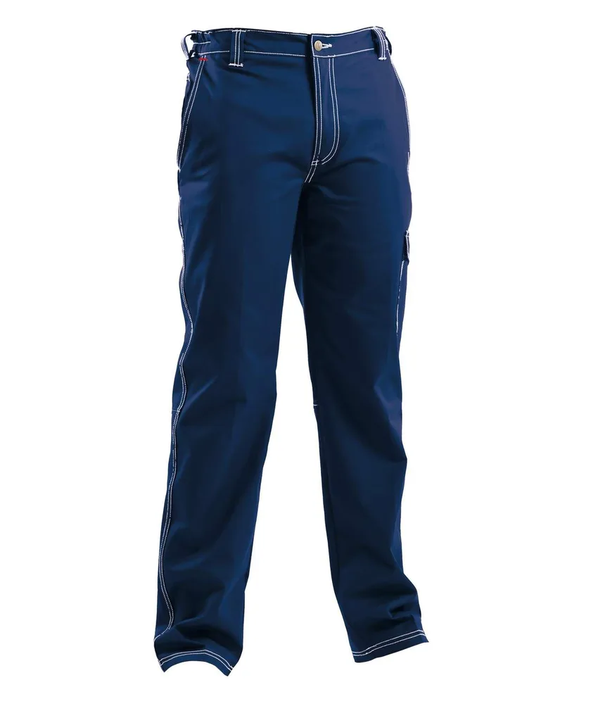 Pantalone P&P Loyal BG Line, elastico ai fianchi - chiusura con cerniera coperta