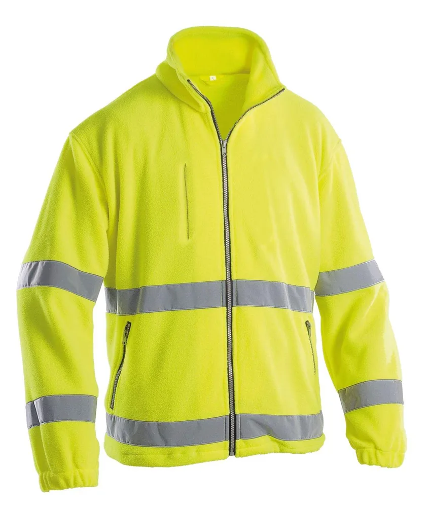 Pile alta visibilità P&P Loyal AVC16307, chiusura con zip - polsini elastici