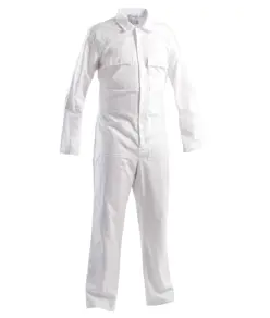 Tuta da lavoro in cotone P&P Loyal Standard Bianca