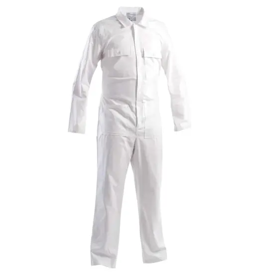 Tuta da lavoro in cotone P&P Loyal Standard Bianca
