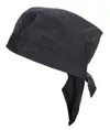 Bandana da cuoco 65% poliestere, 35% cotone. Taglia unica.