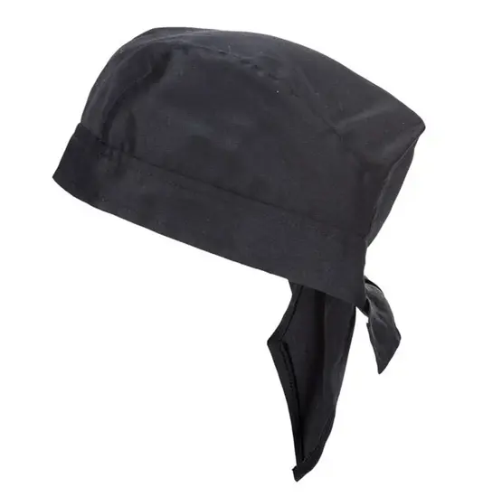 Bandana da cuoco 65% poliestere, 35% cotone. Taglia unica.