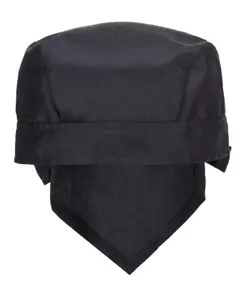 Bandana da cuoco 65% poliestere, 35% cotone. Taglia unica.