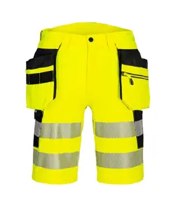Bermuda ad alta visibilità Portwest Holster DX446