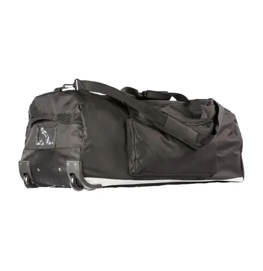 Borsone trolley con cinghia spallabile capacità 100 lt nero