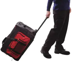 Borsone trolley da viaggio multitasche capacità 100 lt