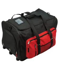 Borsone trolley da viaggio multitasche capacità 100 lt