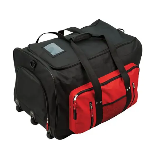 Borsone trolley da viaggio multitasche capacità 100 lt
