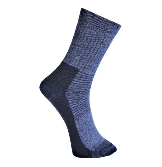 Calza termica media elasticizzata cotone nylon lana acrilico