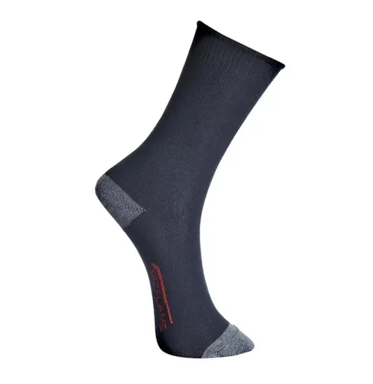 Calze ignifughe antistatiche in Modaflame colore nero