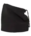 Collare cuffia doppio uso in pile 100% poliestre colore blu