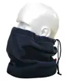 Collare cuffia doppio uso in pile 100% poliestre colore blu
