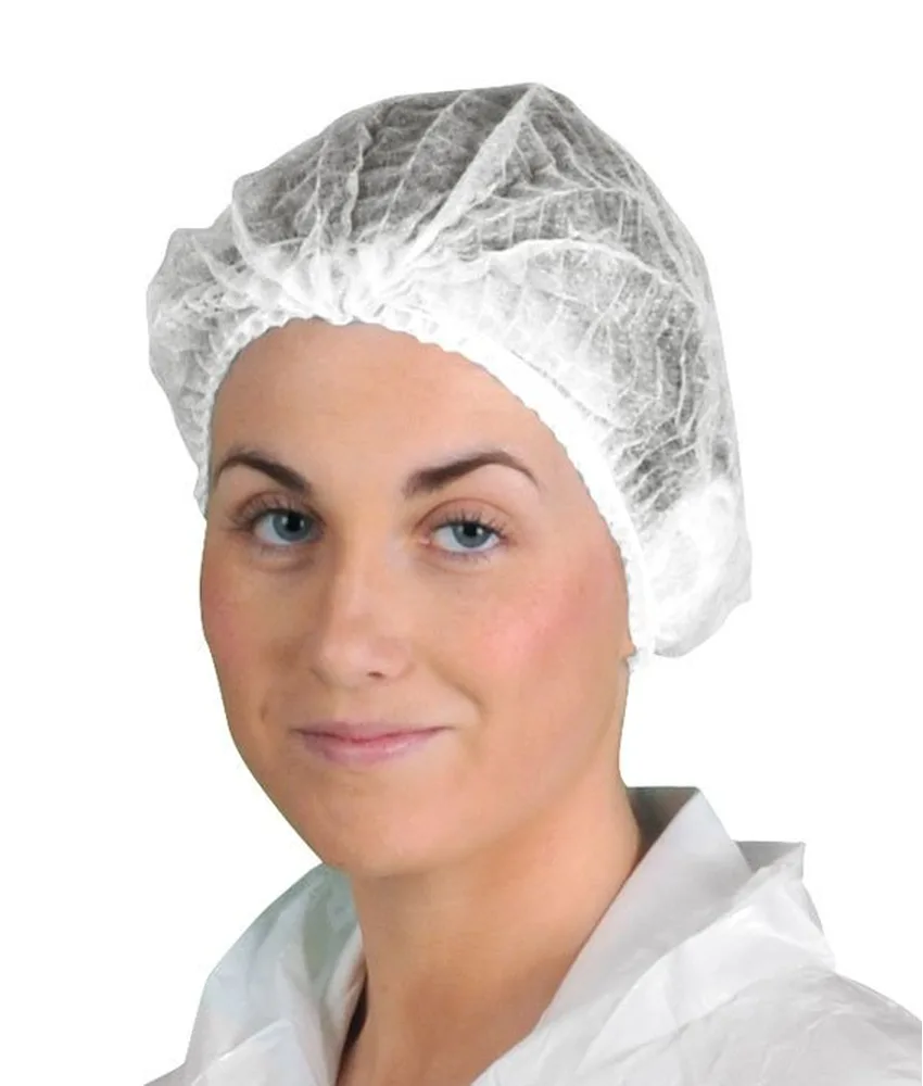 3000 pezzi cuffie monouso elasticizzate Portwest D100, 30 box da 100 - in polipropilene - diametro 49 cm