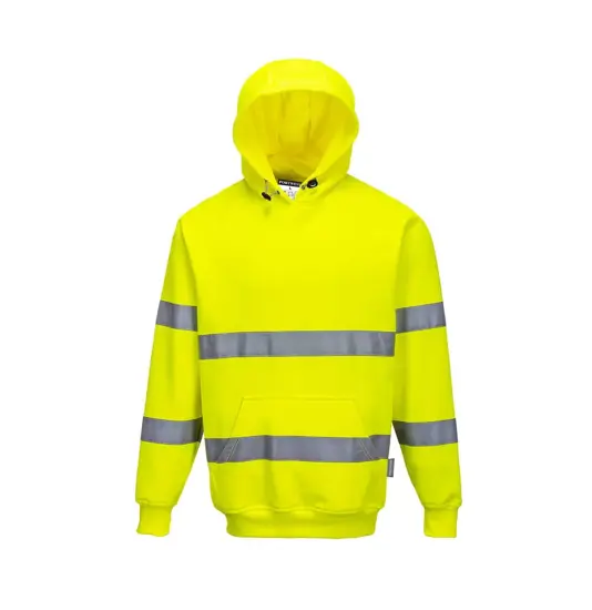 Felpa alta visibilità con cappuccio Portwest B304