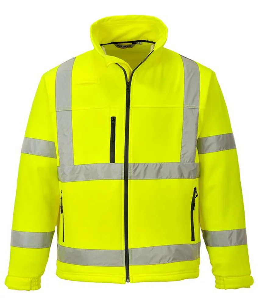 Giacca alta visibilità Portwest S424, Softshell - protezione avanzata - idrorepellente