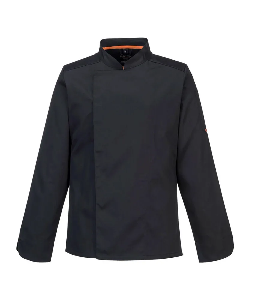 Giacca da cuoco Portwest C846, in poliestere/cotone - 2 colori