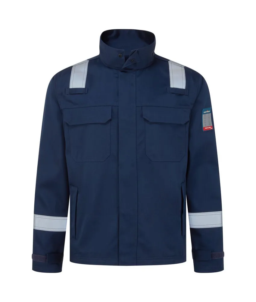 Giacca da lavoro da donna Portwest, protezione saldatura Classe 2 - 4 tasche ampie
