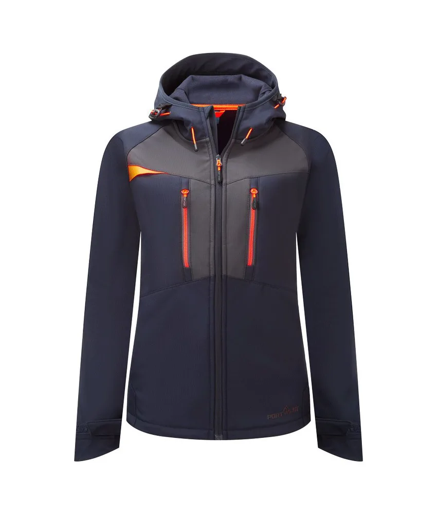Giacca Softshell da donna Portwest, antivento traspirante - 7 tasche ampie