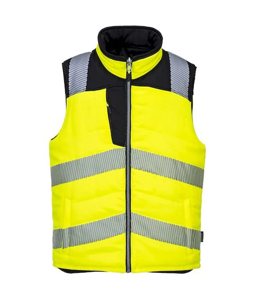 Gilet alta visibilità Portwest PW374, isolamento termico - reversibile