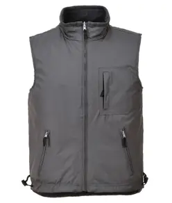 Gilet da lavoro impermeabile reversibile in Ripstop