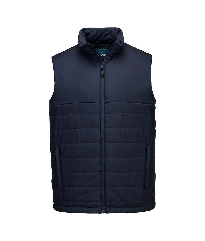 Gilet da lavoro Portwest Baffle, traspirante, antivento e resistente all'acqua - 3 tasche ampie