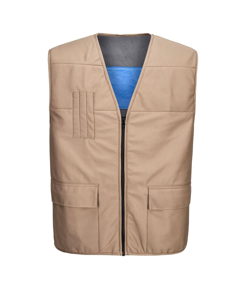 Gilet da lavoro rinfrescante Portwest, indumento fresco fino a 8 ore - capacità di assorbimento, raffreddamento e asciugatura