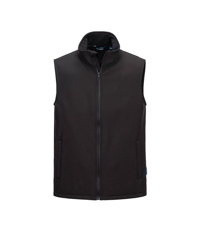 Gilet Softeshell Portwest, antivento - traspirante - pile interno in Micro Polar