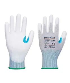 guanti antitaglio con palmo in PU Portwest A699