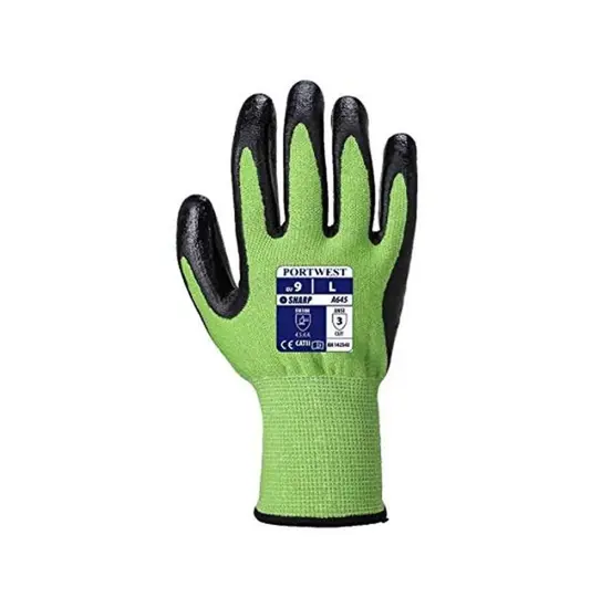 Guanti antitaglio palmo spalmato nitrile Portwest A645