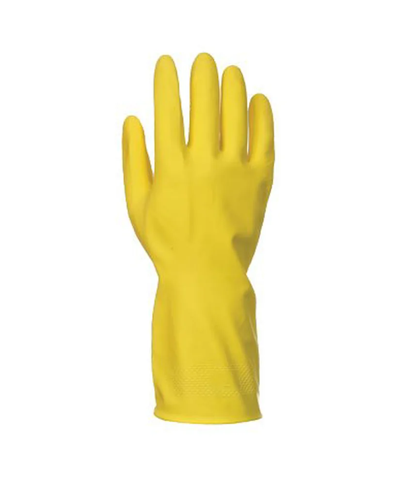 240 paia guanti da lavoro in lattice Portwest A800, Polso elasticizzato - lattice antiscivolo