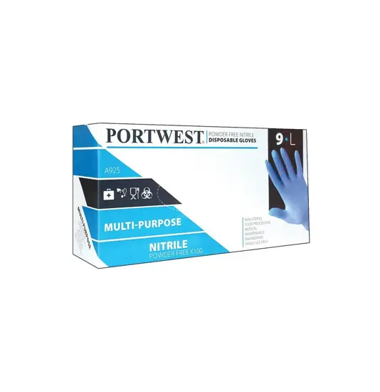 guanti monouso in nitrile Portwest A925