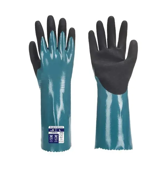 Guanti per prodotti chimici lunghi Portwest AP60