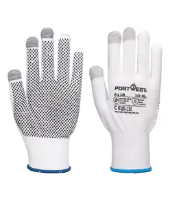 guanti touchscreen con puntini Portwest