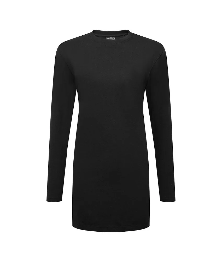 Maglietta da donna Portwest, 100% Cotone 195g - collo a lupetto