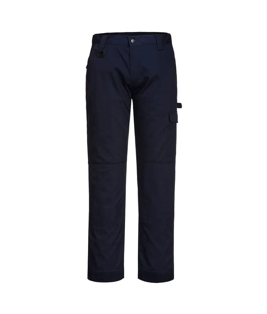 Pantalone da lavoro Portwest CD884, Pantalone in tessuto Kingsmill - tasche per ginocchiere - passante per martello