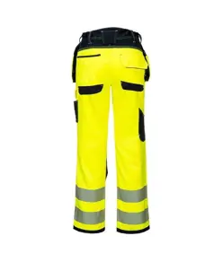 Pantaloni alta visibilità multitasche Portwest PW306