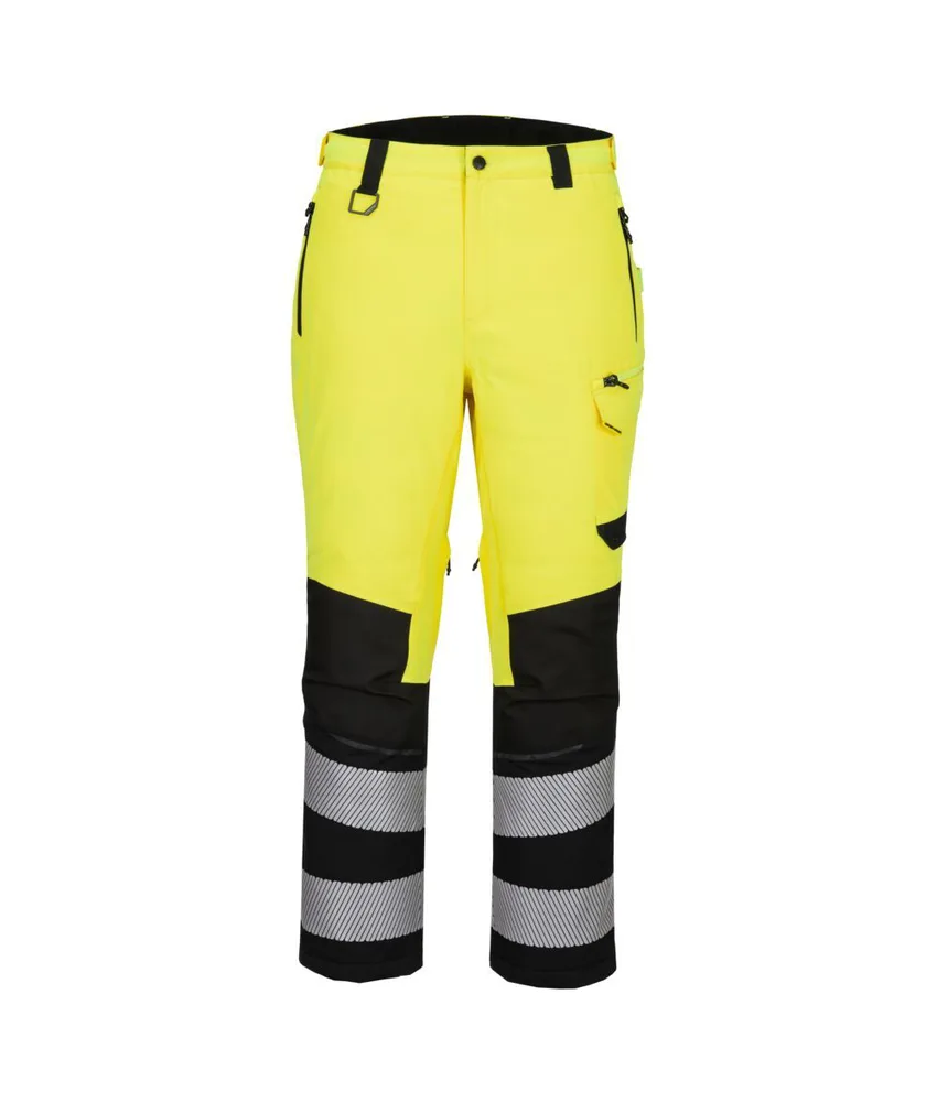 Pantaloni alta visibilità Portwest, protezione dal freddo certificata fino a -40°C - impermeabile e traspirante