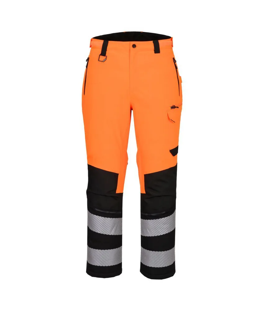 Pantaloni alta visibilità Portwest, protezione dal freddo certificata fino a -40°C - impermeabile e traspirante