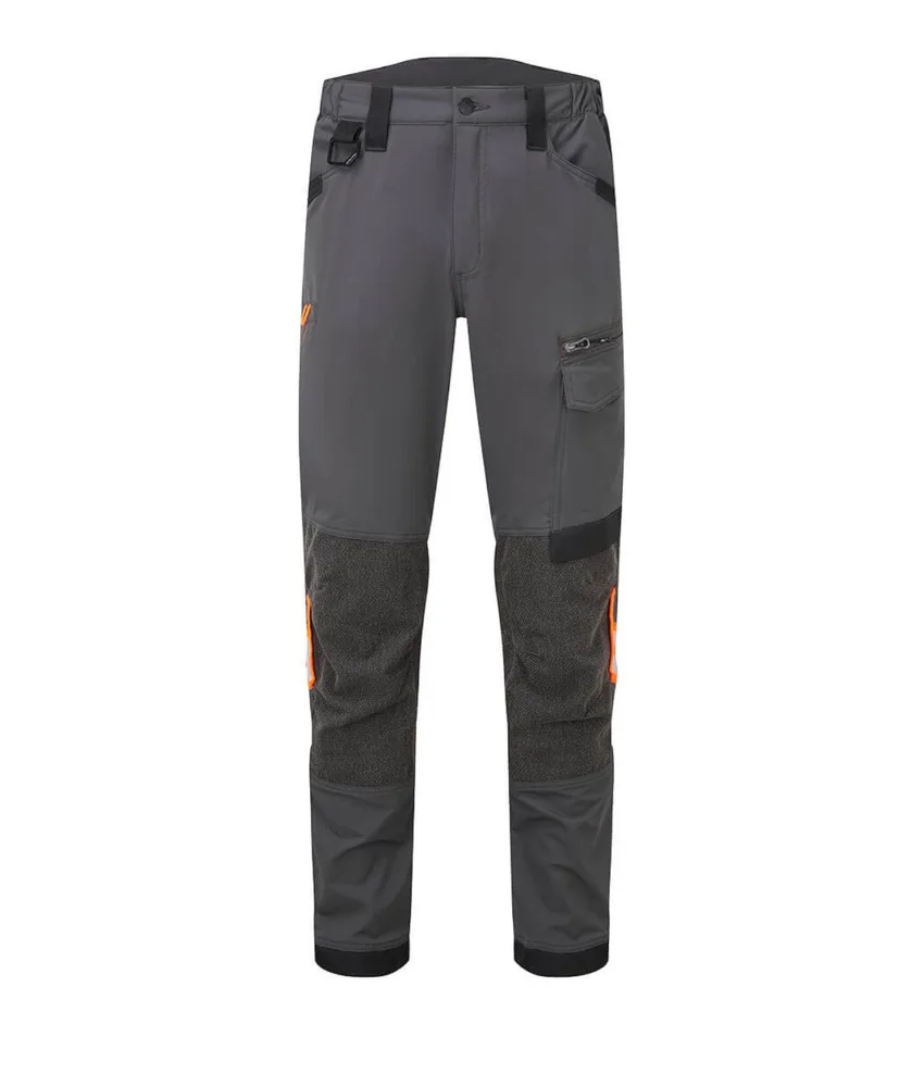 Pantaloni cargo da lavoro Portwest EV441, tessuto stretch 4 vie - tasche cargo - porta attrezzi sulla cintura