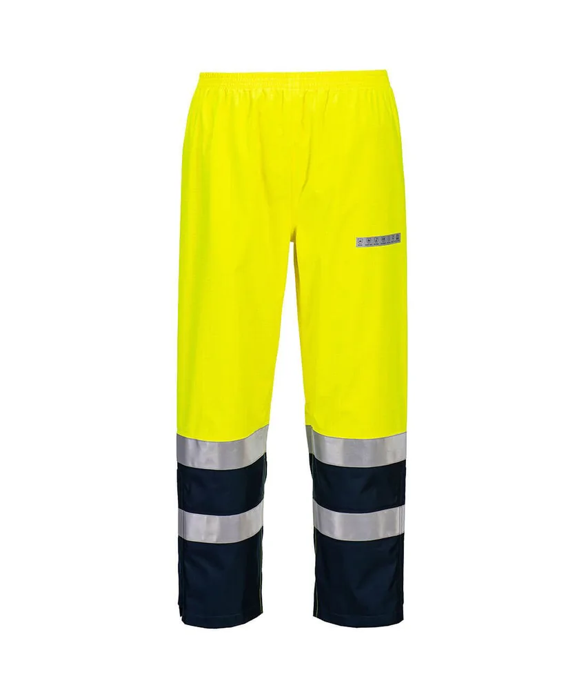 Pantaloni da lavoro ad alta visibilità Portwest, impermeabile - antistatico - ignifugo