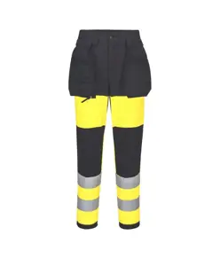 Pantaloni da lavoro alta visibilità da donna Portwest