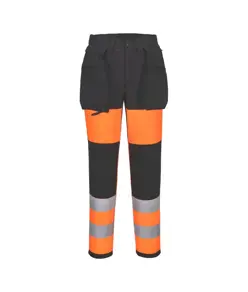 Pantaloni da lavoro alta visibilità da donna Portwest