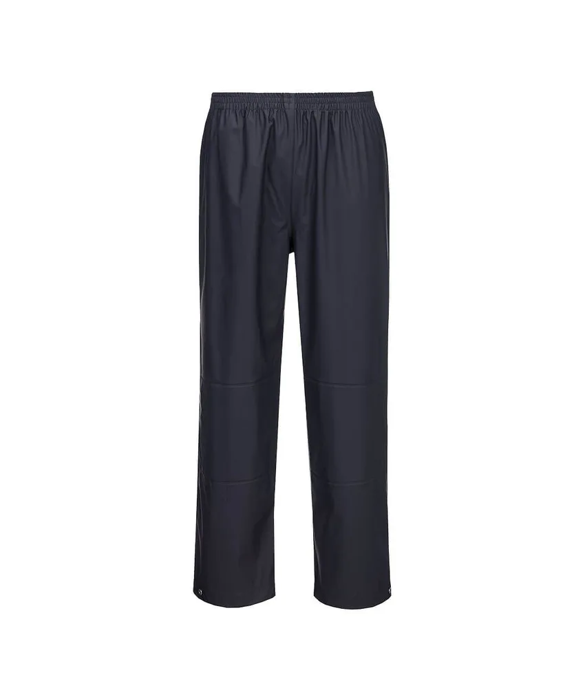 Pantaloni da lavoro impermeabili Portwest, traspirante, antivento e resistente all'acqua - vita elasticizzata