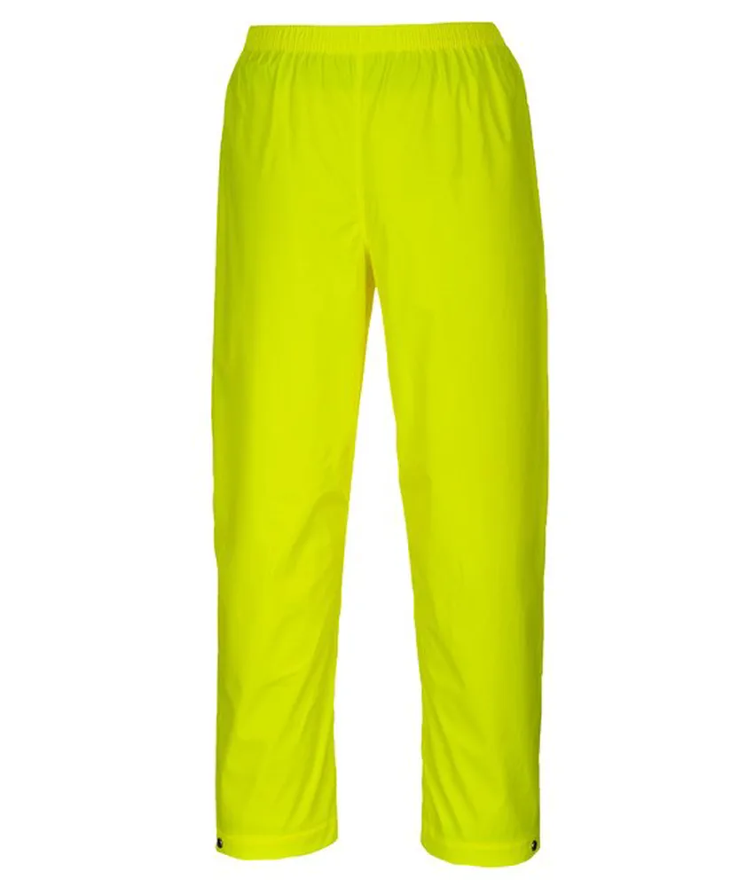 Pantaloni da lavoro impermeabili Portwest S451, antivento - leggero - cuciture termosaldate
