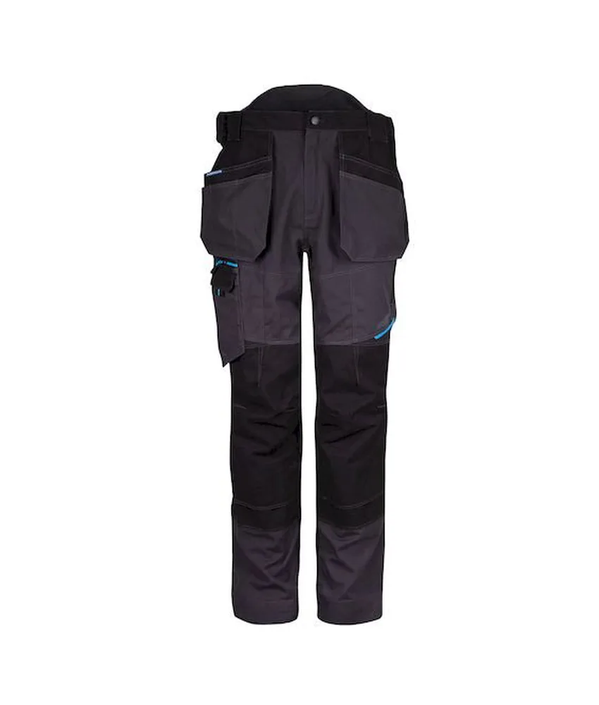 Pantaloni da lavoro Portwest T702, inserti stretch - tasche holster
