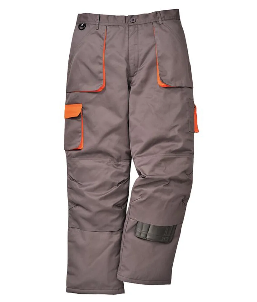 Pantaloni da lavoro termici Portwest TX16 IN OFFERTA, cotone poliestere - tasche portaginocchiere