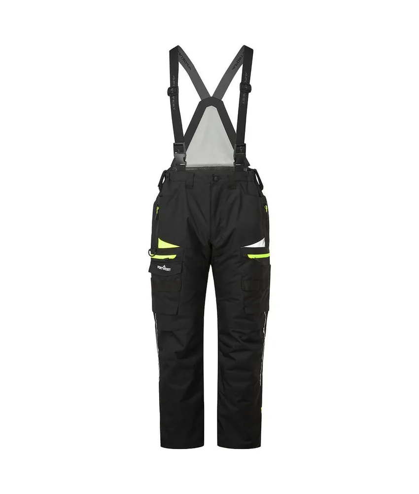 Pantaloni invernali Portwest, 16 tasche ampie - bretelle staccabili